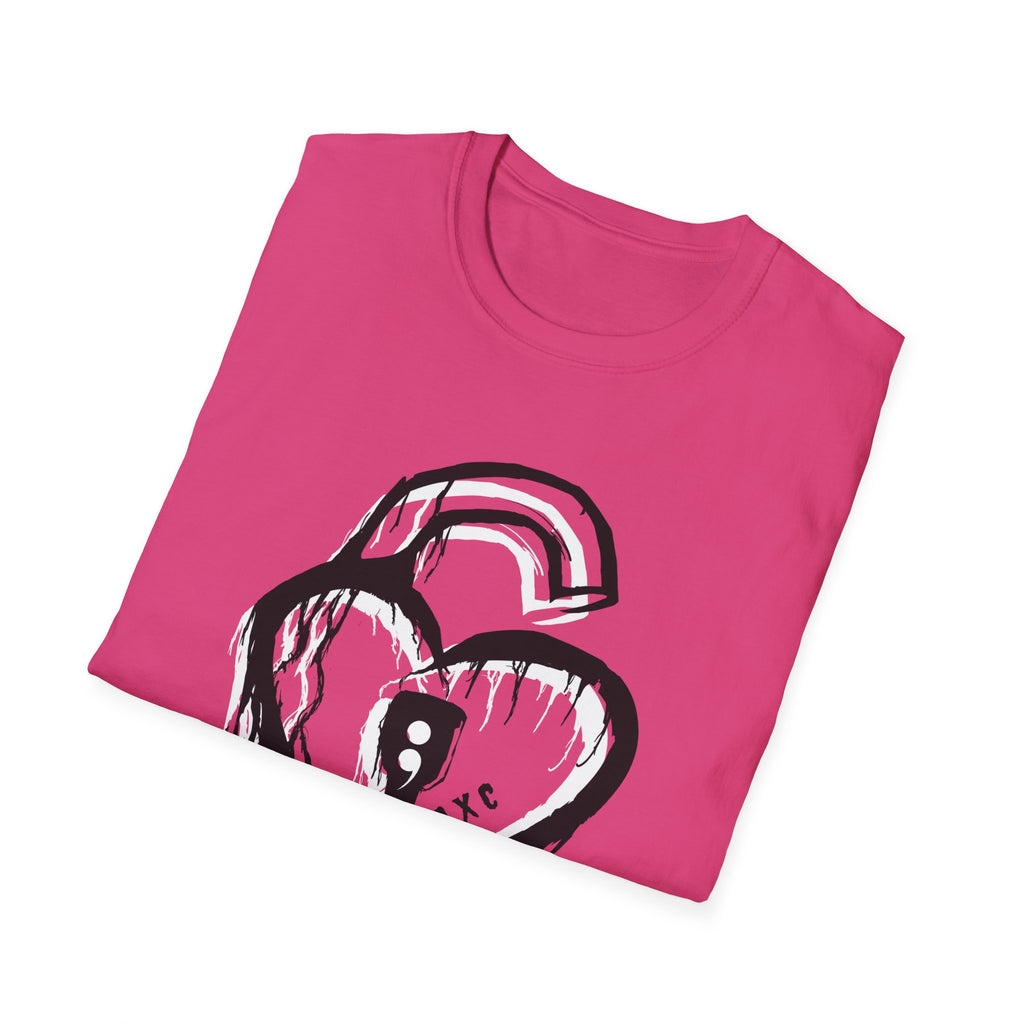 Heart Lock T-Shirt — Mental Health Support Tee