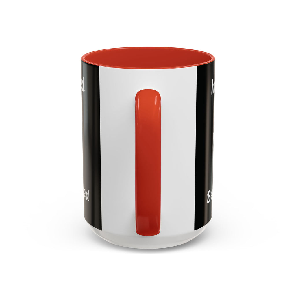 I'm Tired of Being Tired Skull Coffee Mug | Black Accent Mug 11oz 15oz