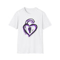 Heart Lock T-Shirt — Mental Health Support Tee