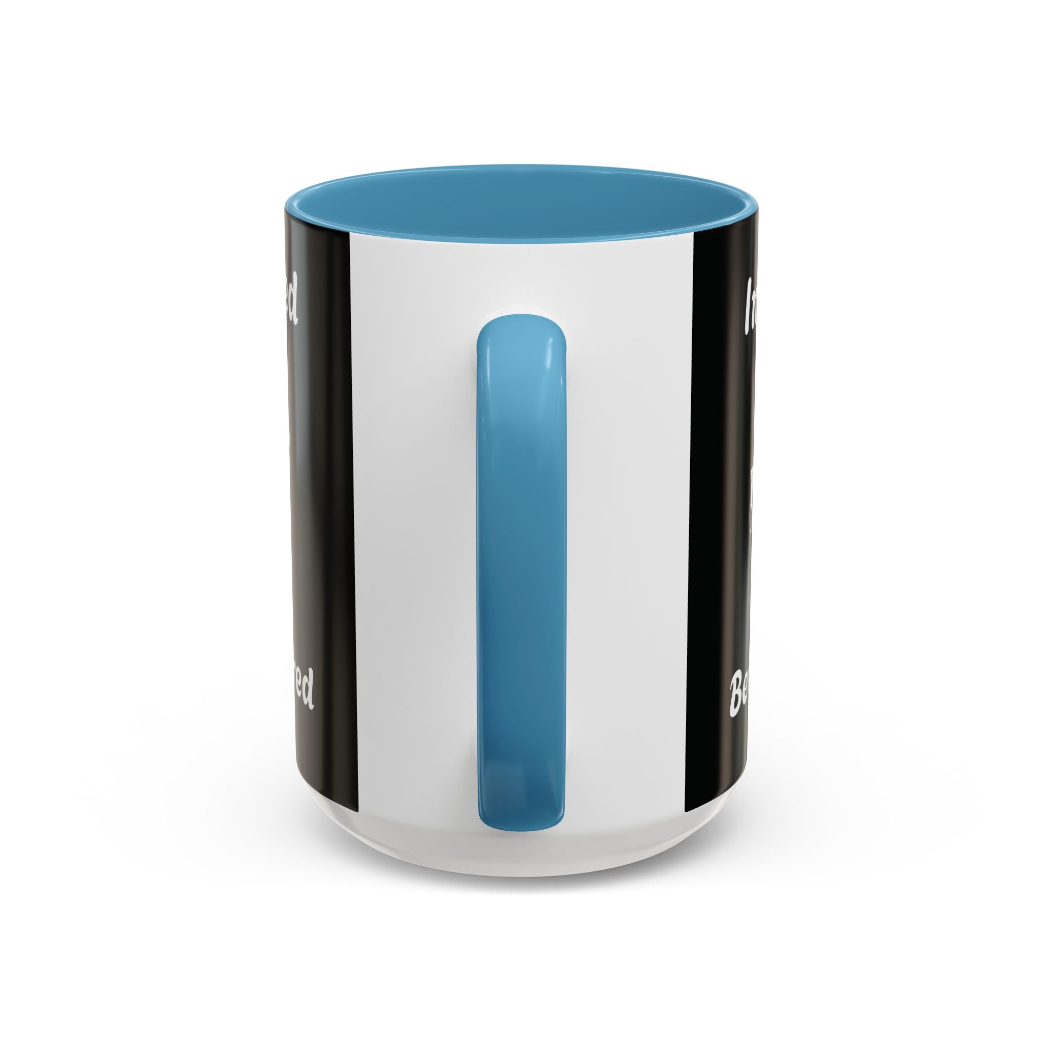 I'm Tired of Being Tired Skull Coffee Mug | Black Accent Mug 11oz 15oz